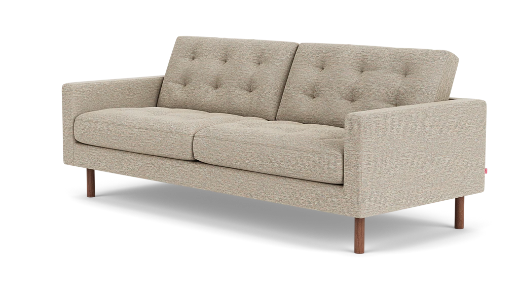 Joan Sofa - Vitoria Mica, Walnut Legs