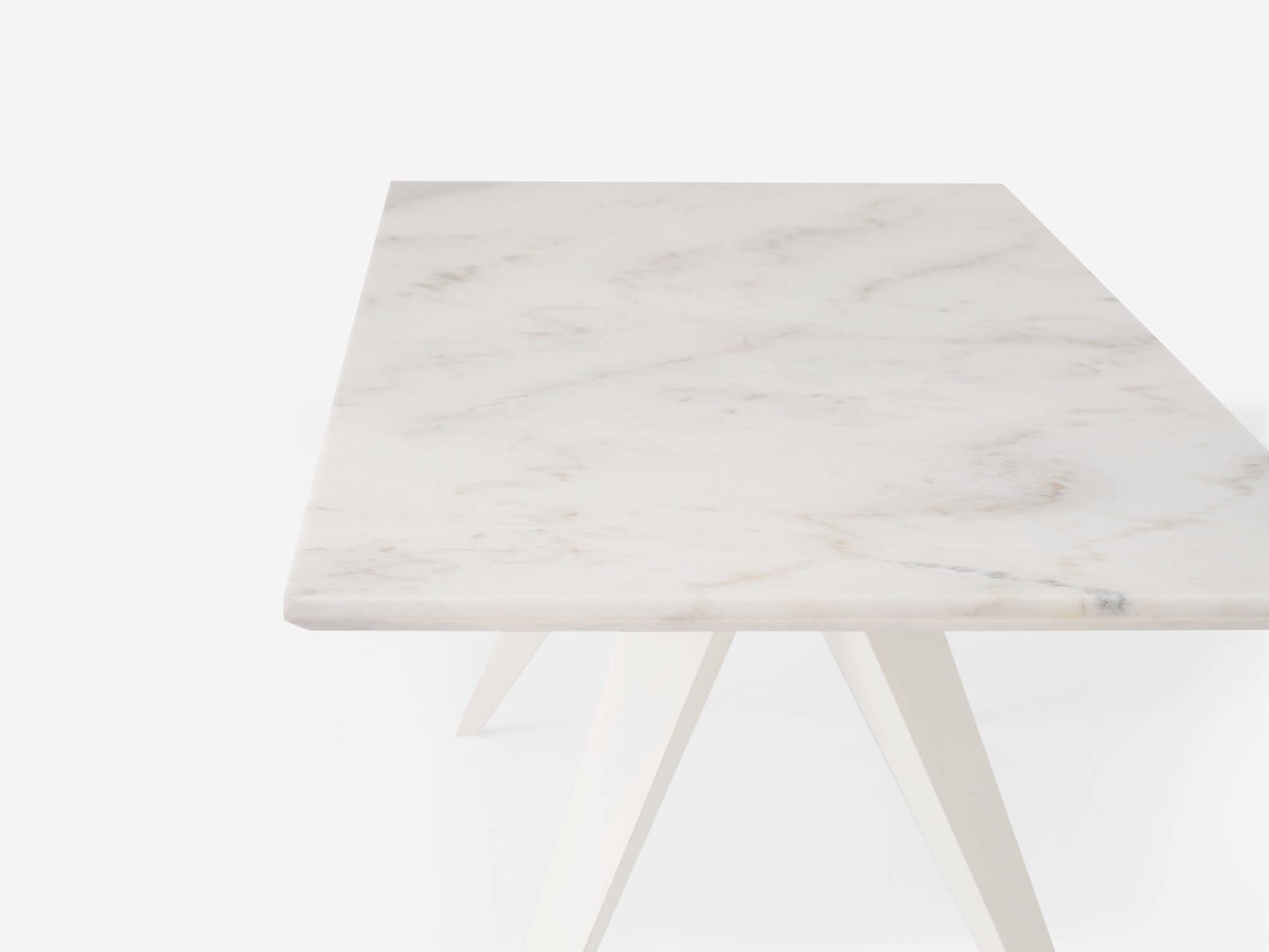 Mesa Rectangular Dining Table - White group image - 3