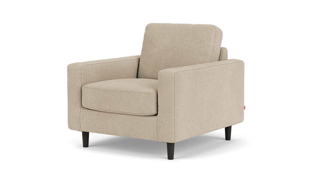 Oskar Fauteuil - Ava Haze - Pattes noires