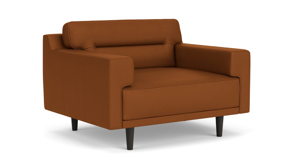 Remi Chair - Petra Granite, Black Legs