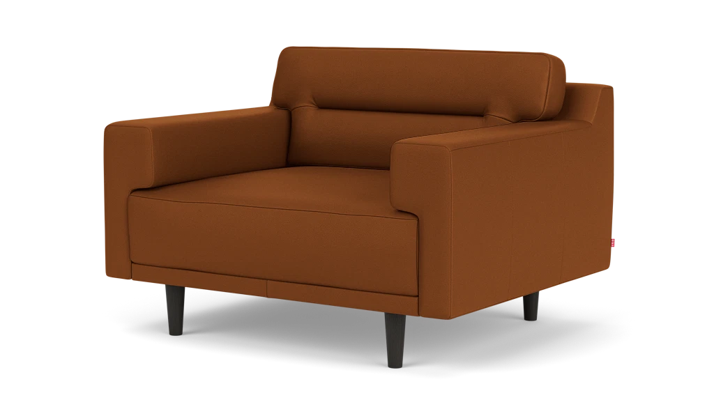 Remi Chair - Petra Granite, Black Legs