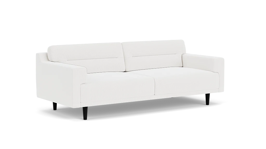 Remi Sofa - Valley Cream - Black Legs