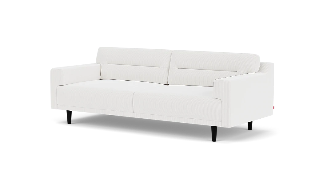 Remi Sofa - Valley Cream - Black Legs