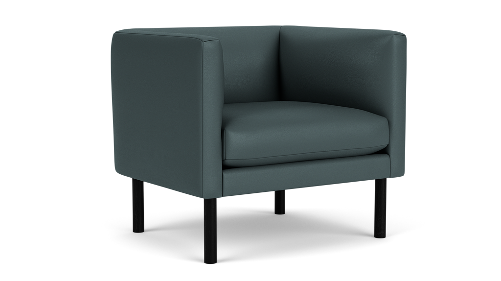 Replay Fauteuil Club - Fino Blue - Noir