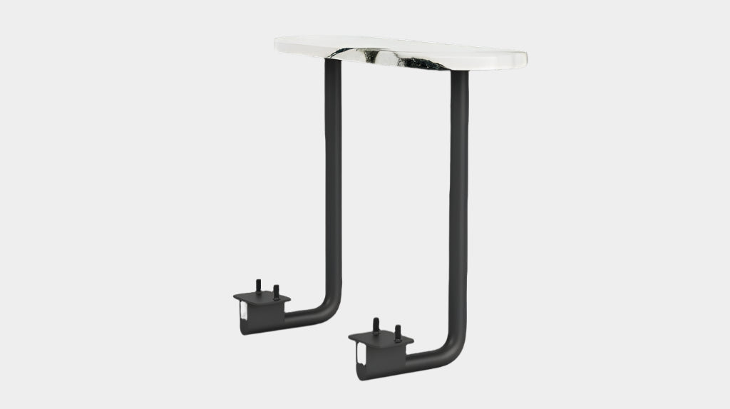 Replay End Table - Stadium - White Marble
