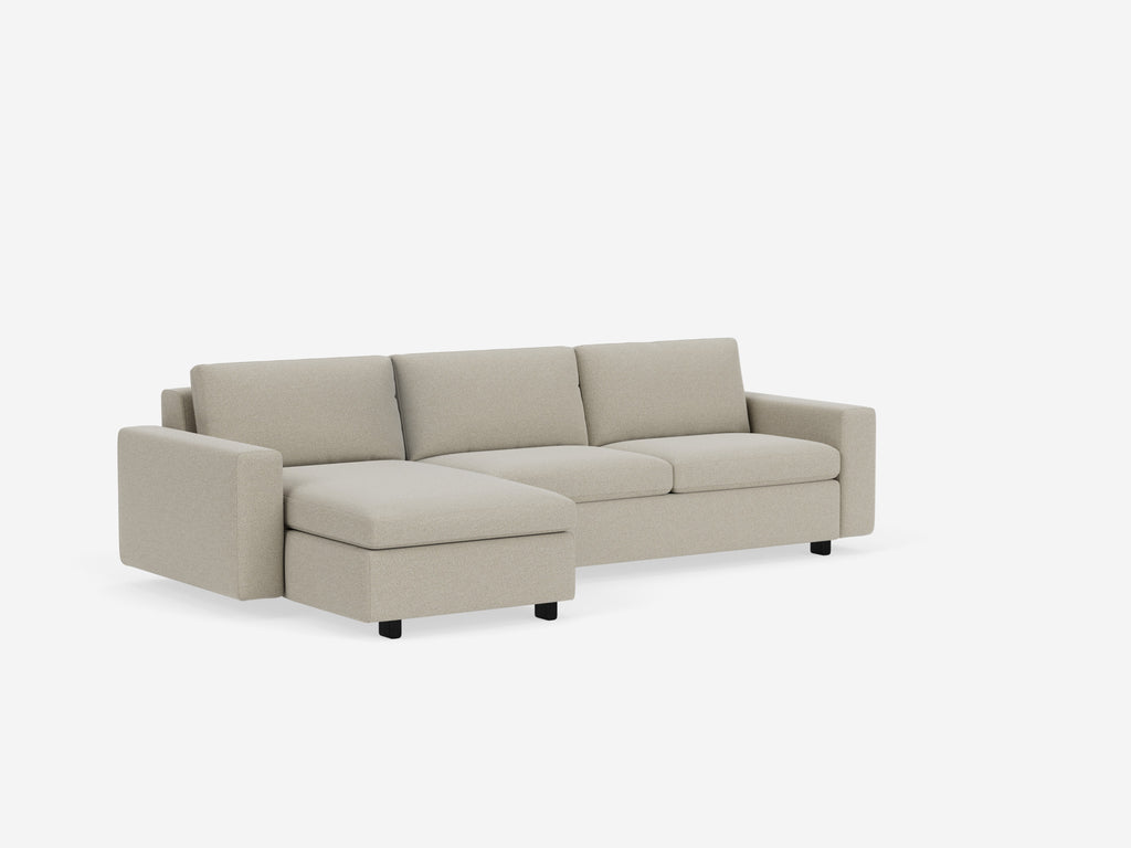 Reva 2-Piece Sectional Sleeper Sofa With Chaise