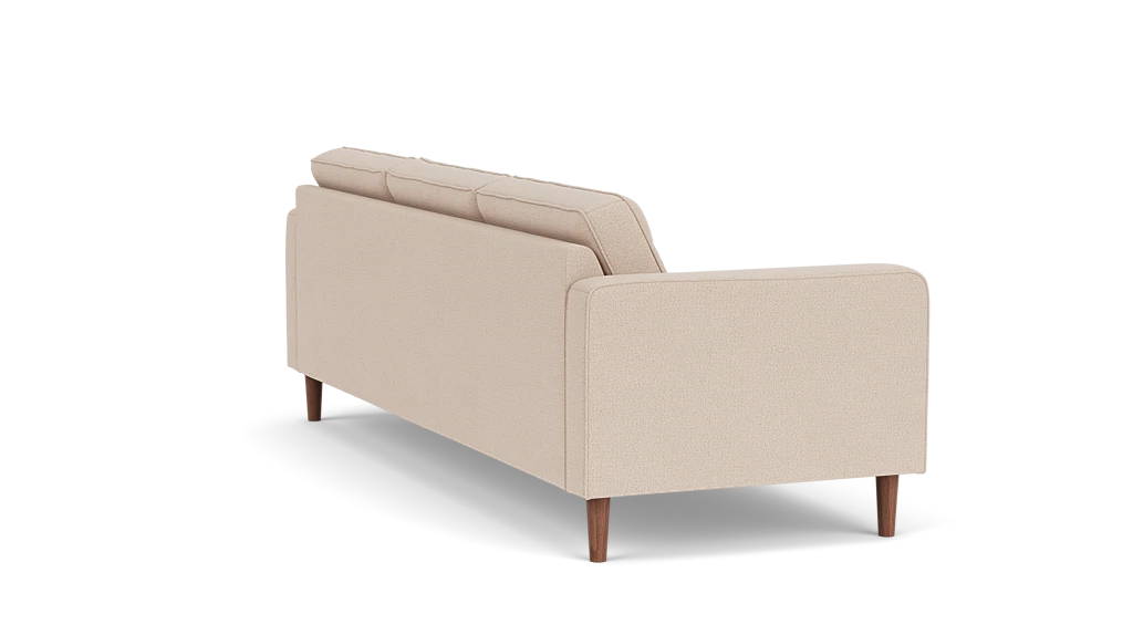 Reverie Sofa - Panama Natural, Walnut Legs