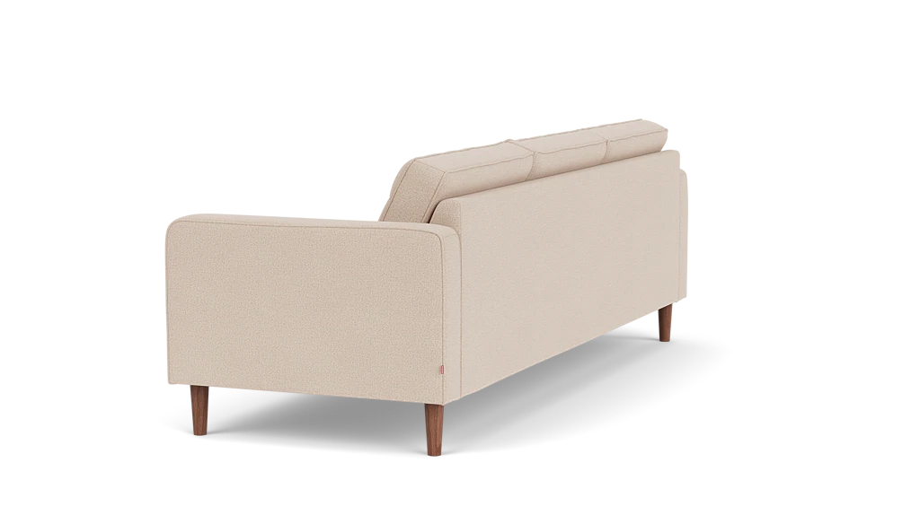 Reverie Sofa - Panama Natural, Walnut Legs