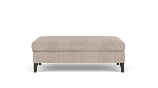 Salema Repose-pieds avec rangement - Dillon Dune  -  Pattes Onyx