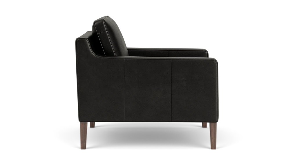 Skye Chair - Coachella Noir - Walnut Legs