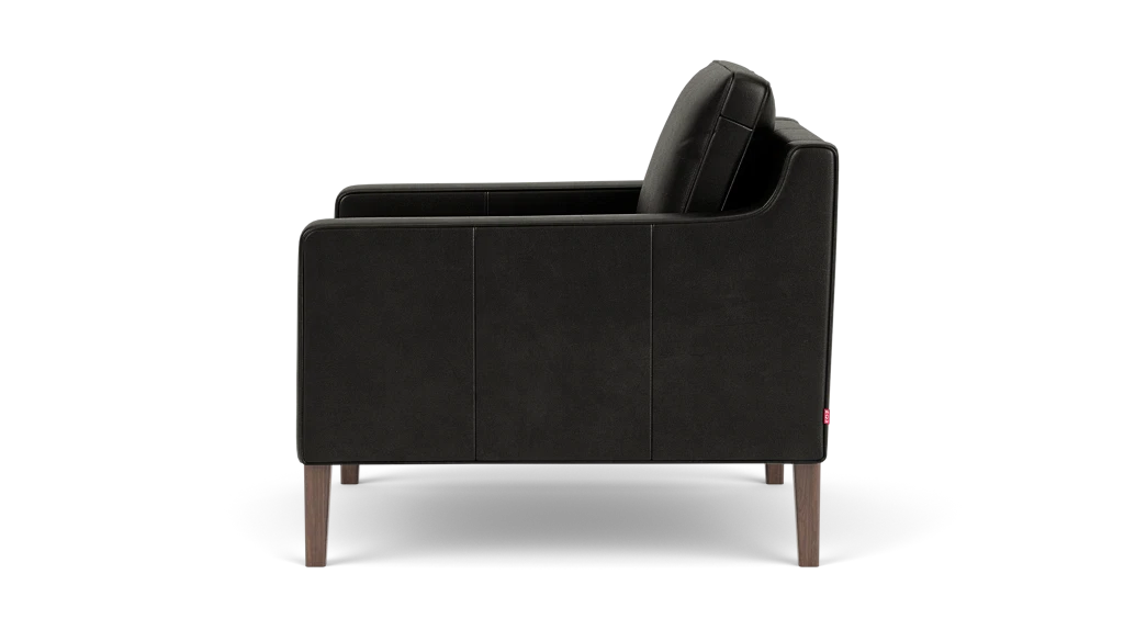 Skye Chair - Coachella Noir - Walnut Legs