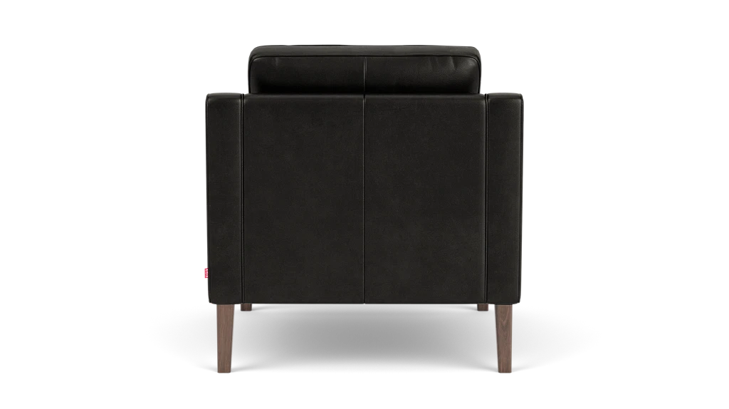 Skye Chair - Coachella Noir - Walnut Legs