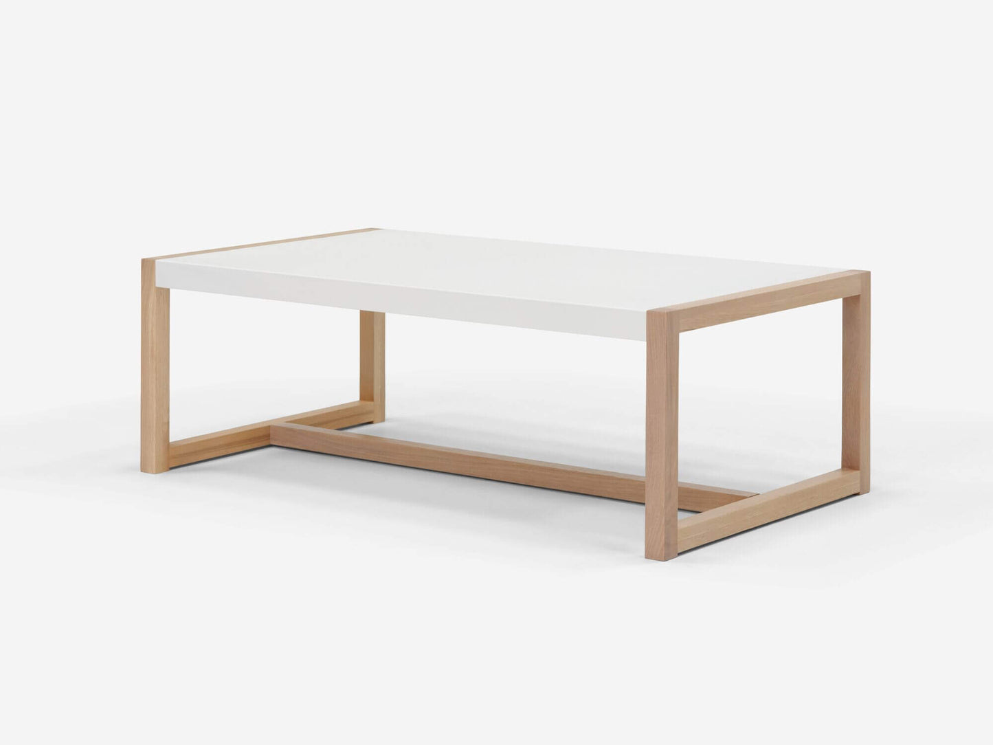 Liv Coffee Table - Oak/White group image - 3