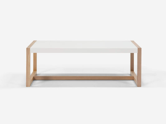 Liv Coffee Table - Oak/White group image - 1