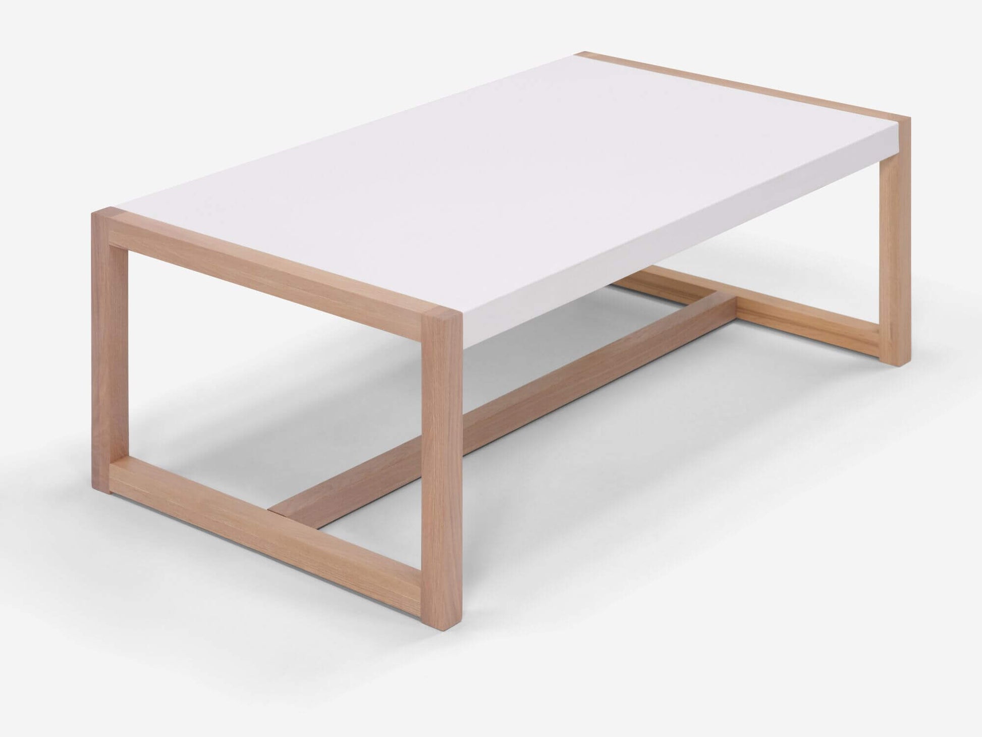 Liv Coffee Table - Oak/White group image - 5