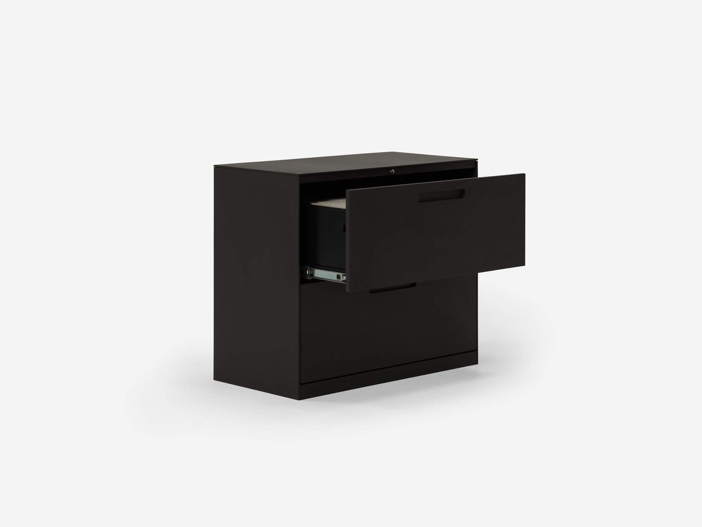 Novah 2-Drawer File Cabinet - Charcoal group image - 4