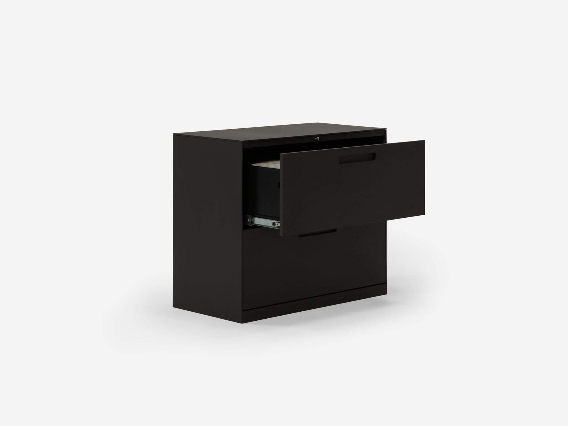 Novah 2-Drawer File Cabinet - Charcoal group image - 4
