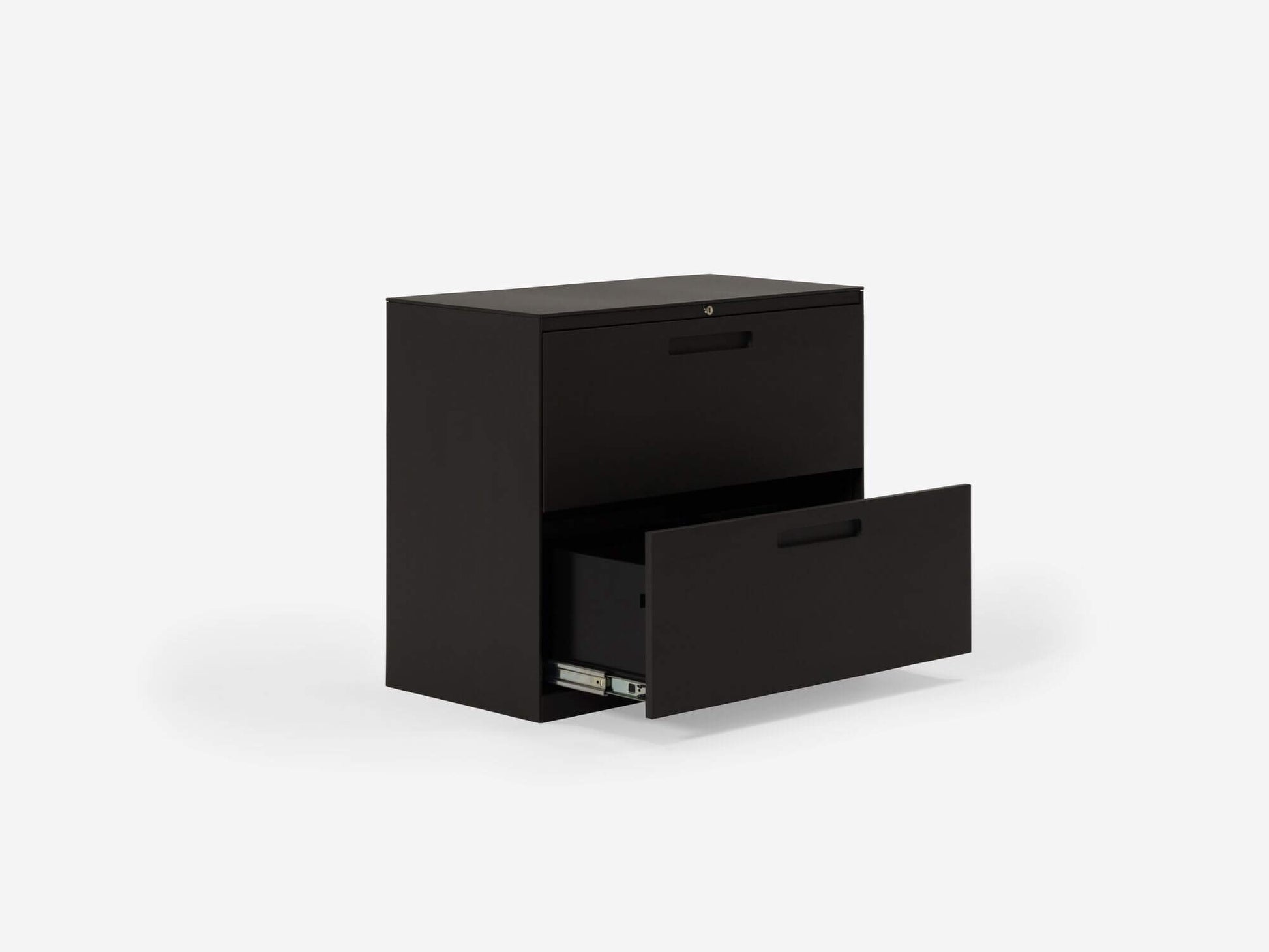 Novah 2-Drawer File Cabinet - Charcoal group image - 5