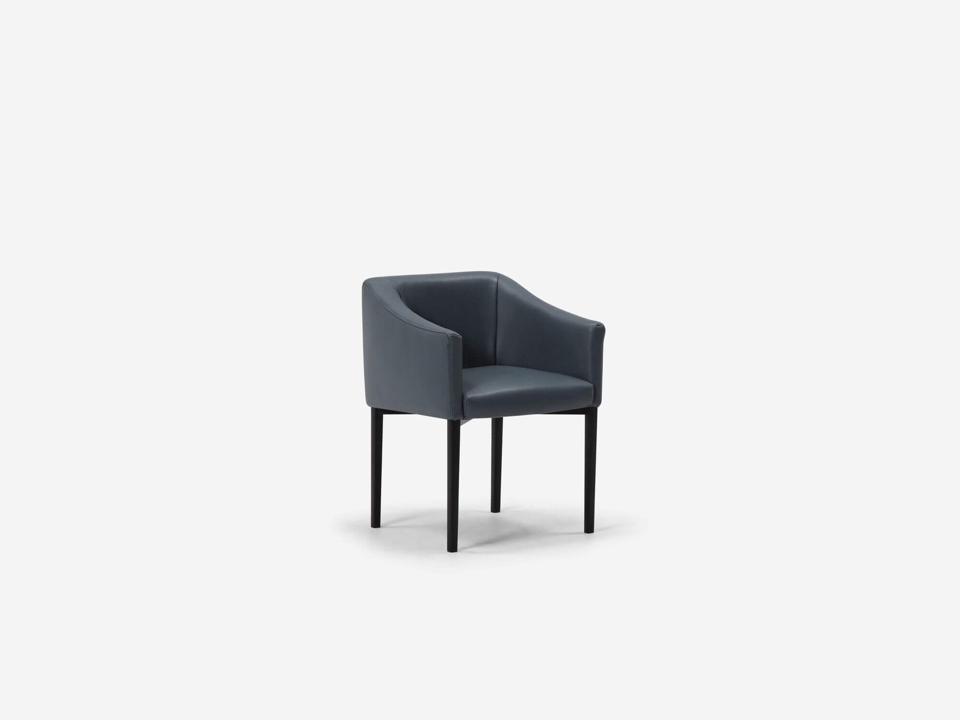 Box Dining Chair - UPHOLSTERY - 60ON-LBLBLACKSTEEL group image - 8