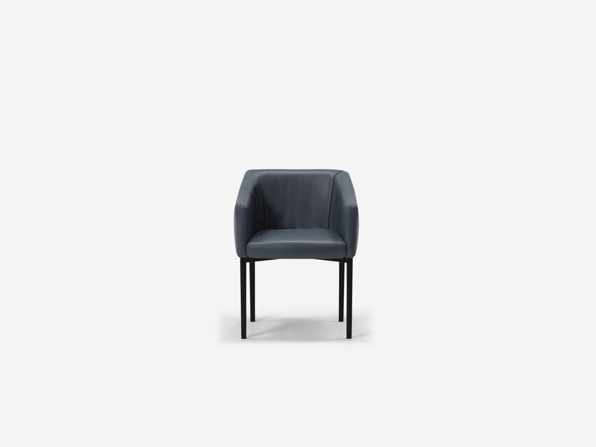 Box Dining Chair - UPHOLSTERY - 60ON-LBLBLACKSTEEL group image - 7