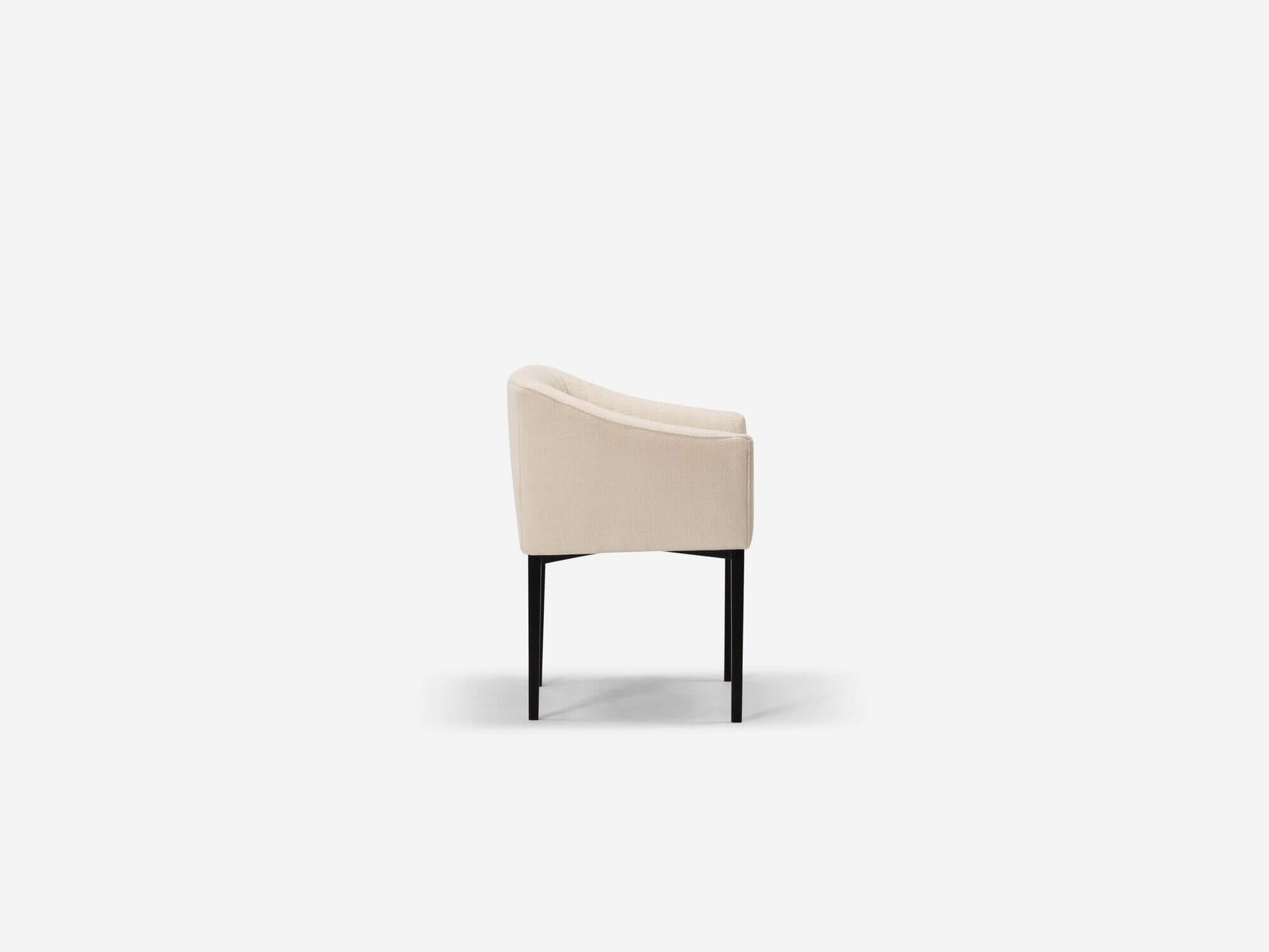 Box Dining Chair - UPHOLSTERY - 60ON-LBLBLACKSTEEL group image - 3