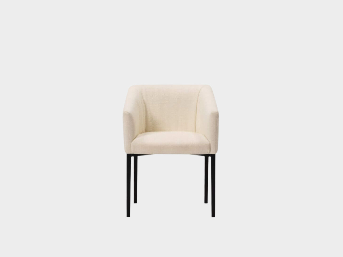Box Dining Chair - UPHOLSTERY - 60ON-LBLBLACKSTEEL group image - 1
