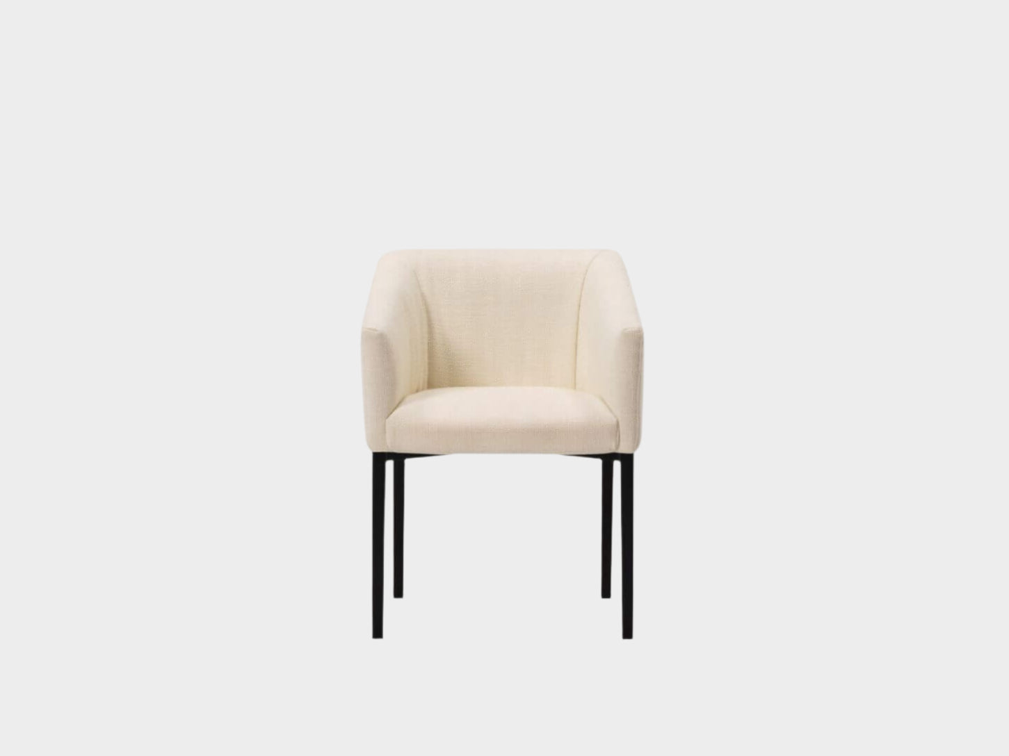 Box Dining Chair - UPHOLSTERY - 60ON-LBLBLACKSTEEL group image - 1