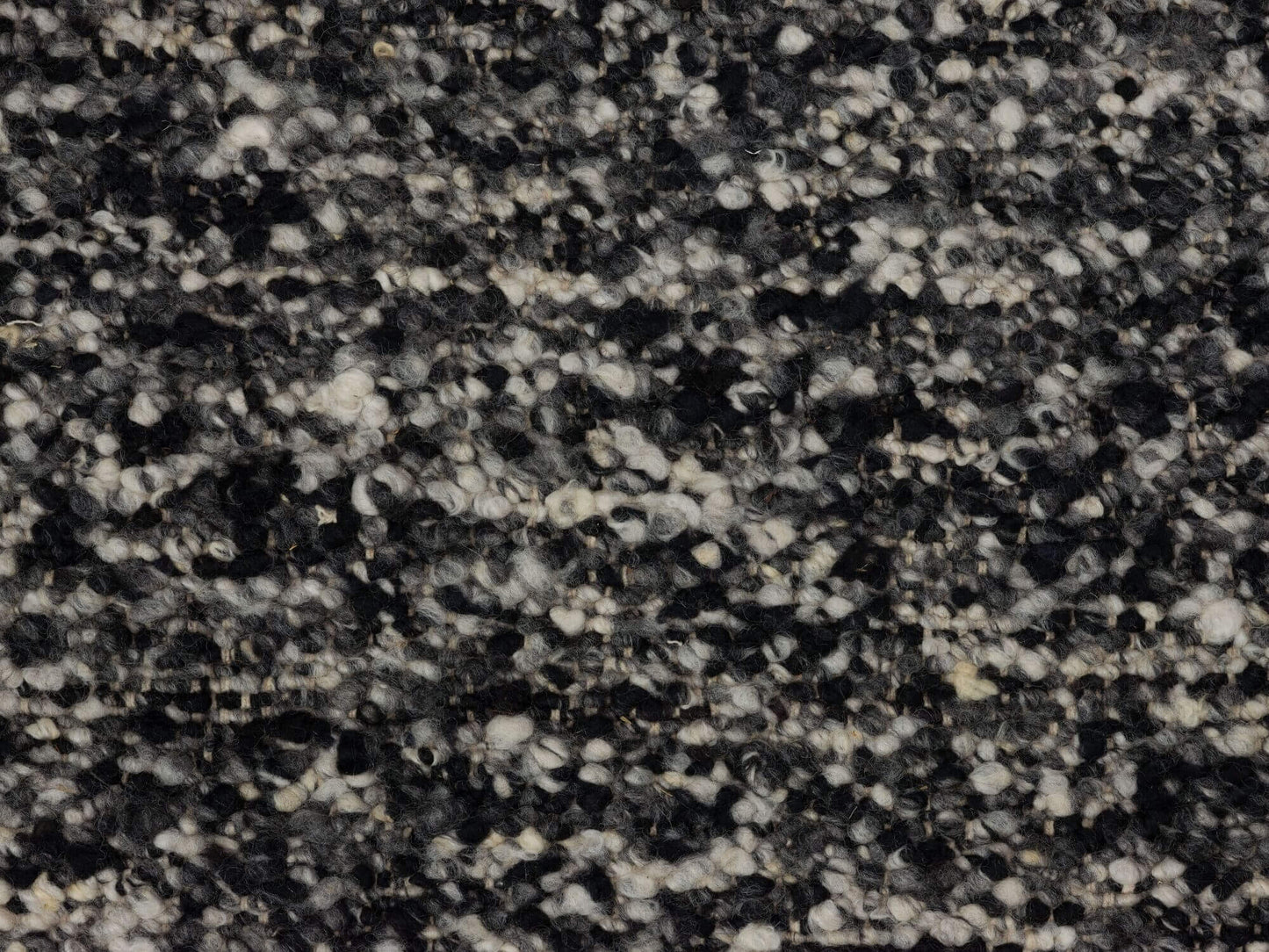 Slub Round Rug - Dark Grey group image - 5