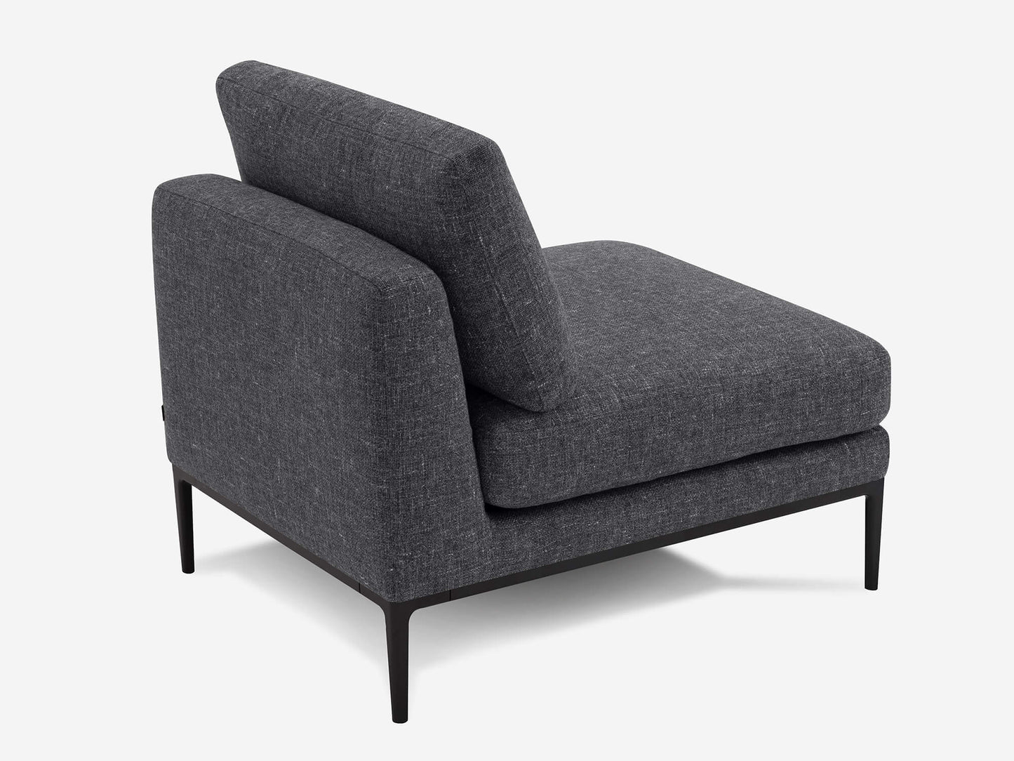 Oma Armless Chair - UPHOLSTERY - 30VI-BASANTHRACITE group image - 6