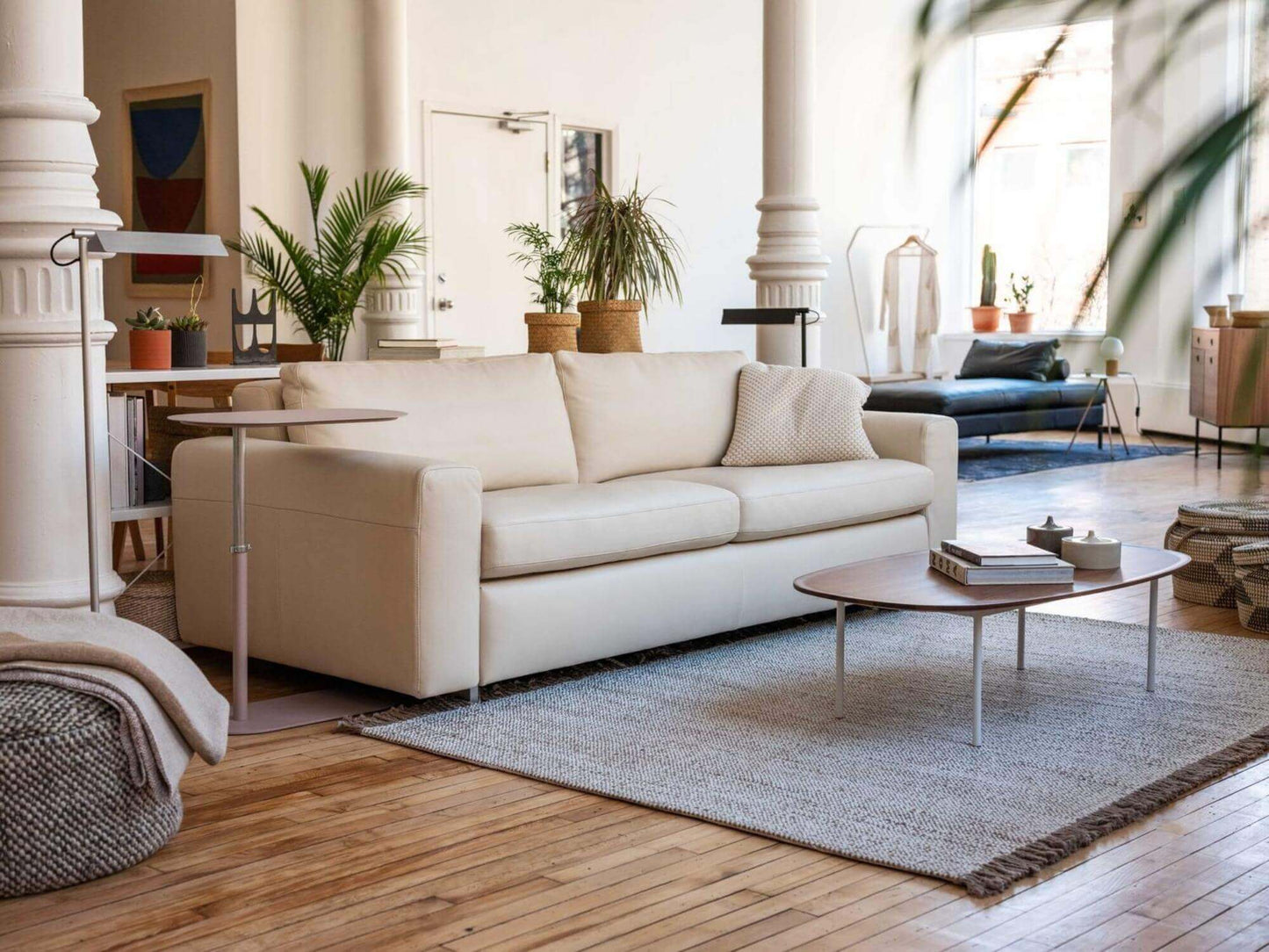Reva Sleeper Sofa - UPHOLSTERY - 30AV-CLOBLACK lifestyle image