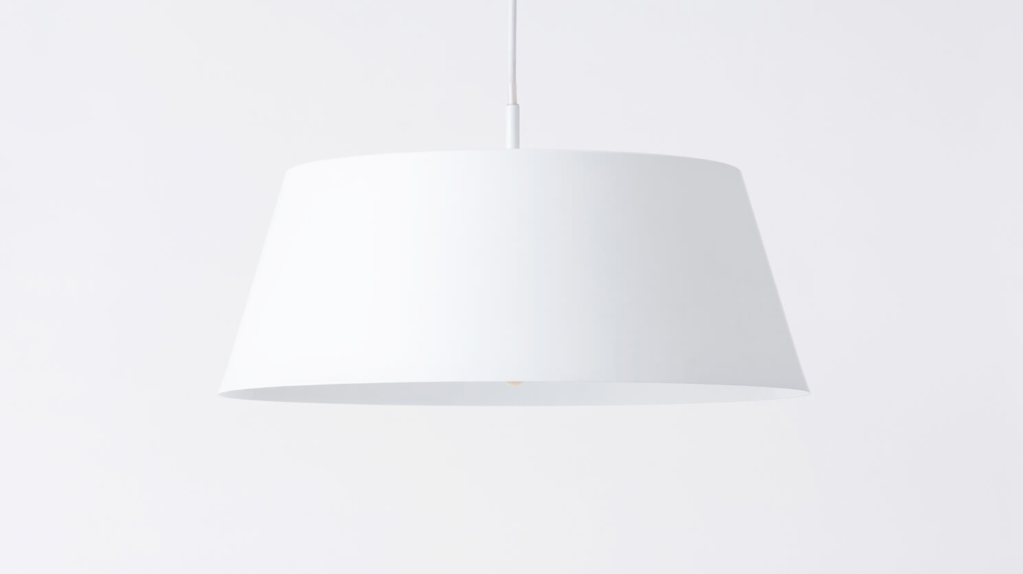 Bennett Pendant - White main image