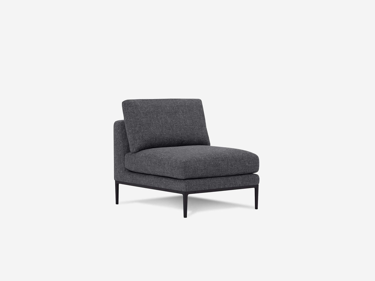 Oma Armless Chair - UPHOLSTERY - 30VI-BASANTHRACITE group image - 2