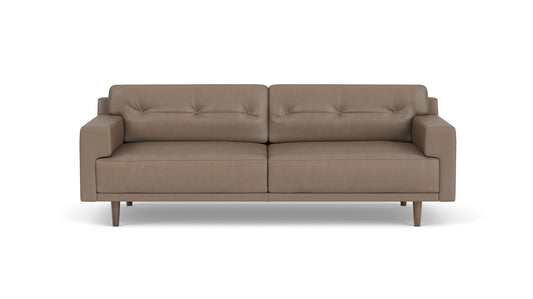 Remi Sofa - Donna Camel - Walnut legs  Image - 1