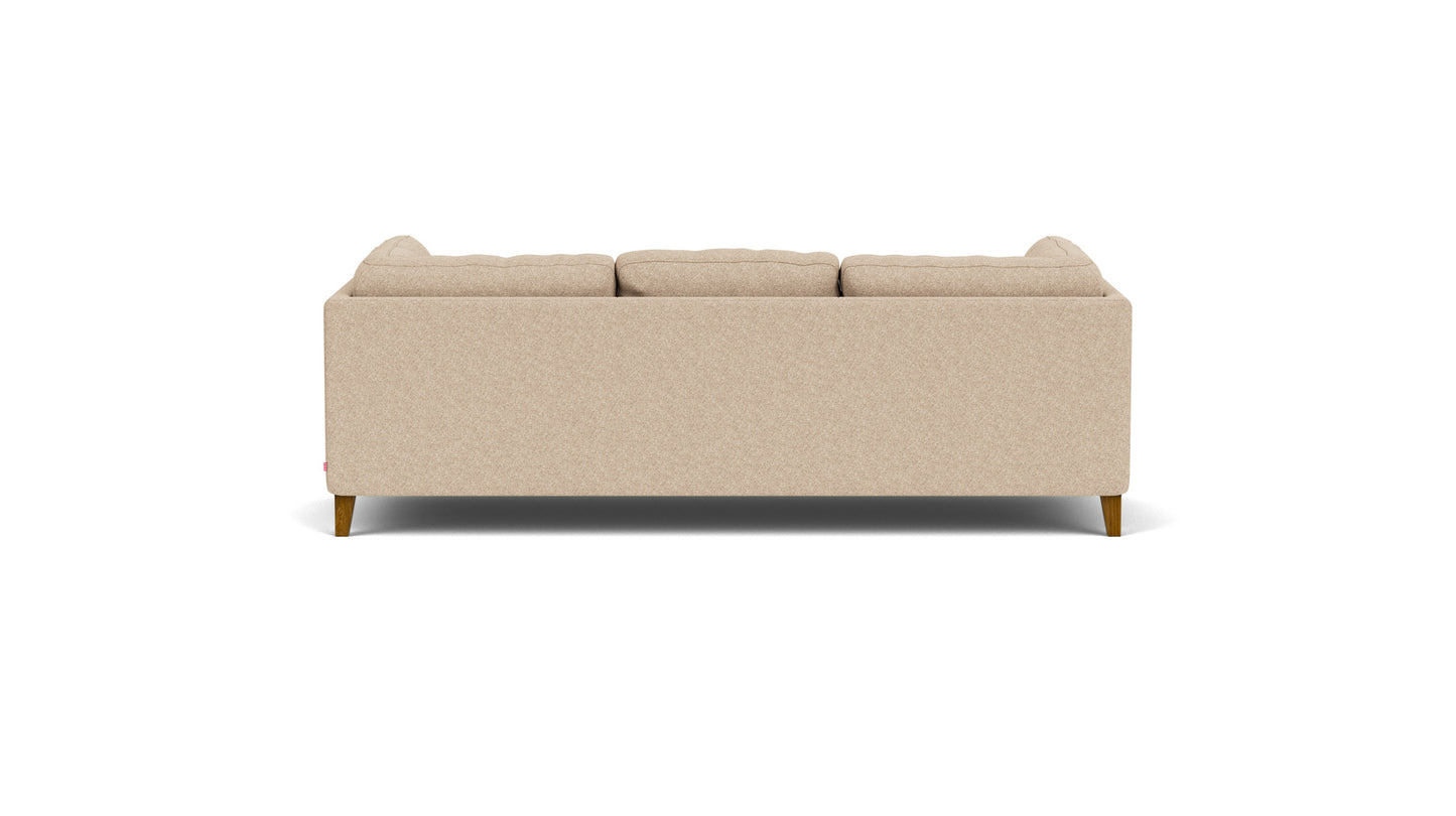 Salema Sofa - Lan Taupe - Java Leg  Image - 3