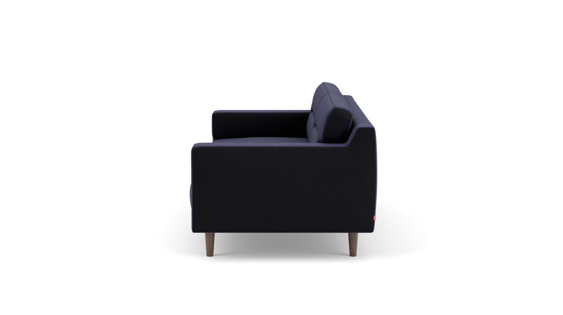 Remi Sofa - Seoul Uniform Fabric - Walnut Leg  Image - 4