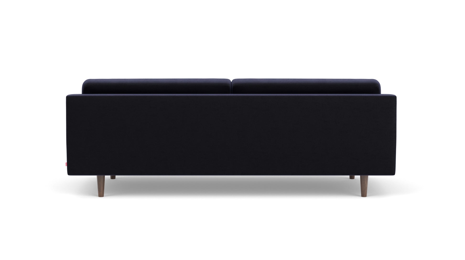 Remi Sofa - Seoul Uniform Fabric - Walnut Leg  Image - 3