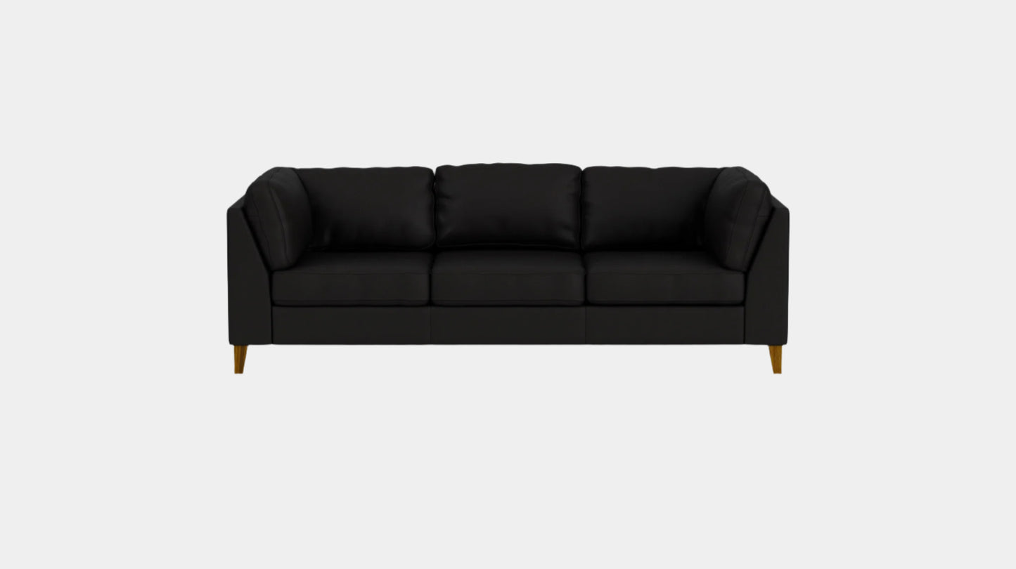 Salema Sofa - Rein Basalt - Java leg  Image - 1