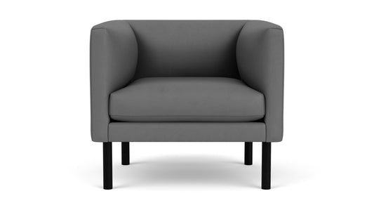 Replay Club Chair - Paloma Lava - Black Legs  Image - 1