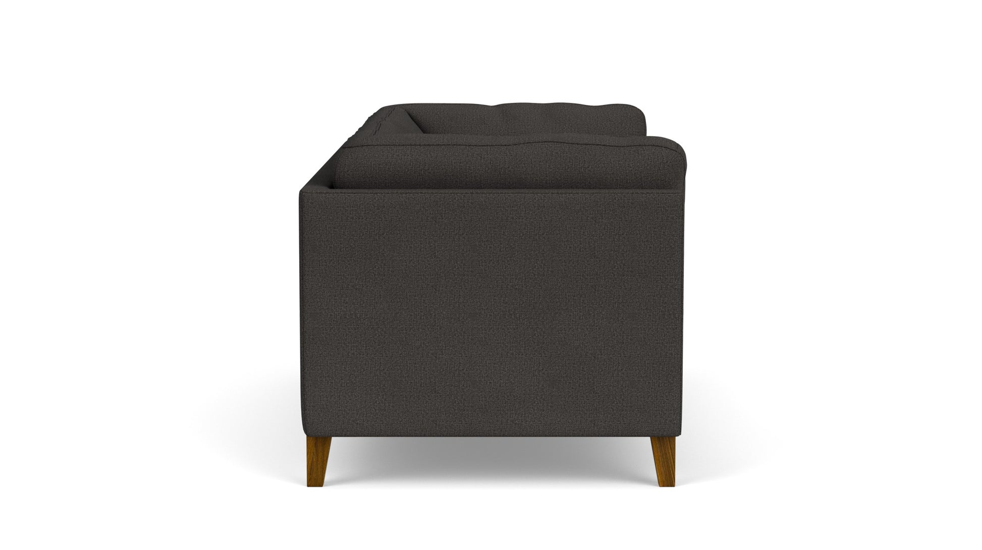 Salema Loveseat - Panama Anthracite - Java Legs  Image - 2