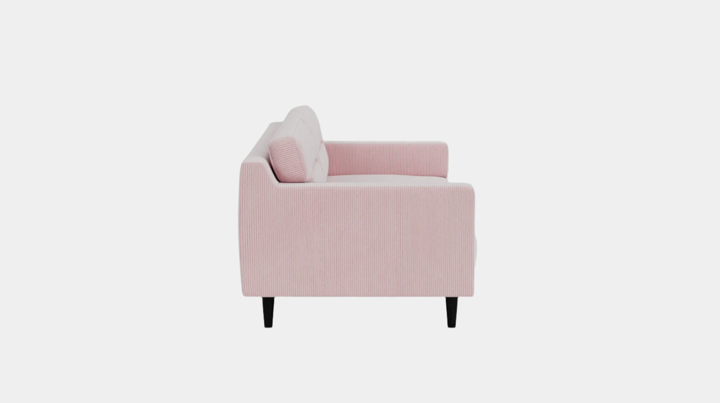 Remi Sofa - Valley Blossom - Black  Image - 2