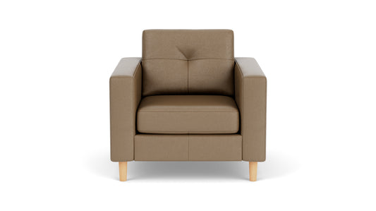 Solo Chair - Durango Pewter, Oak Legs Image - 1