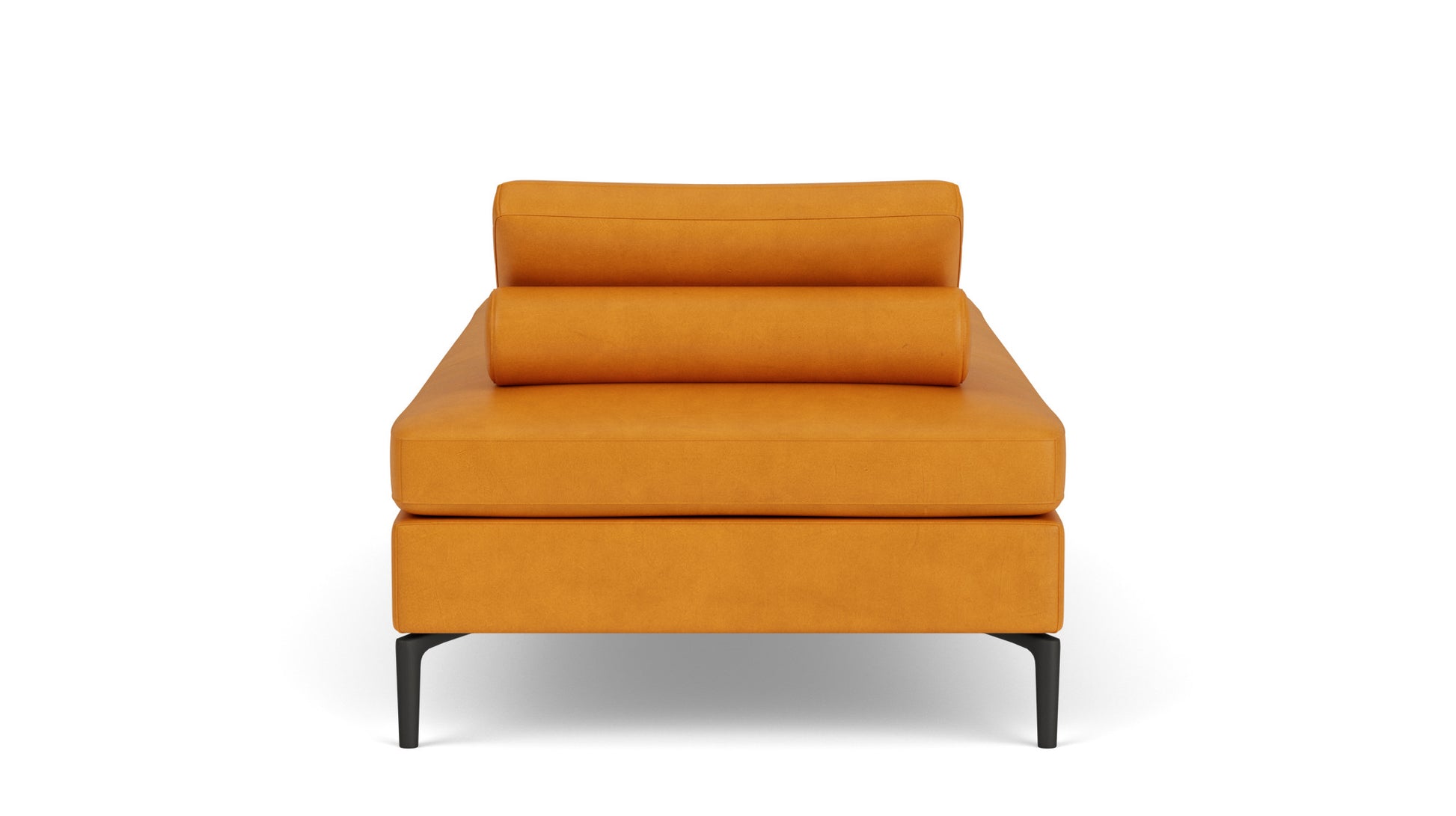 Eve Daybed - Coachella Cognac, Anthracite Legs Image - 2