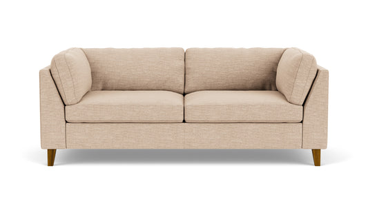 Salema Apartment Sofa - Key Largo Almond - Java  Image - 1