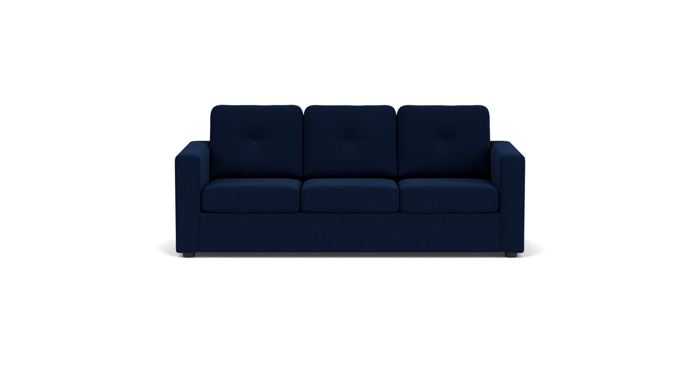Solo Sofa Sleeper - Selby Navy - Onyx Legs Image - 1