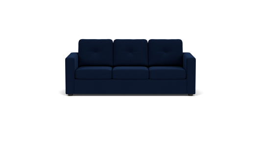 Solo Sofa Sleeper - Selby Navy - Onyx Legs Image - 1