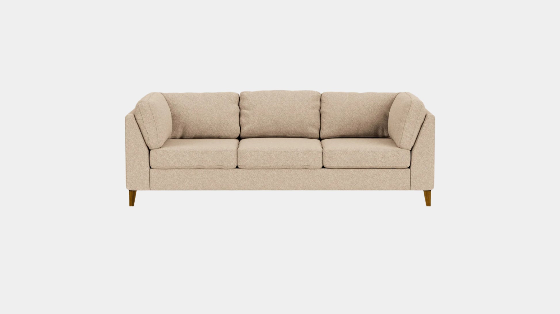 Salema Sofa - Lan Taupe - Java Leg  Image - 1