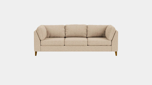 Salema Sofa - Lan Taupe - Java Leg  Image - 1