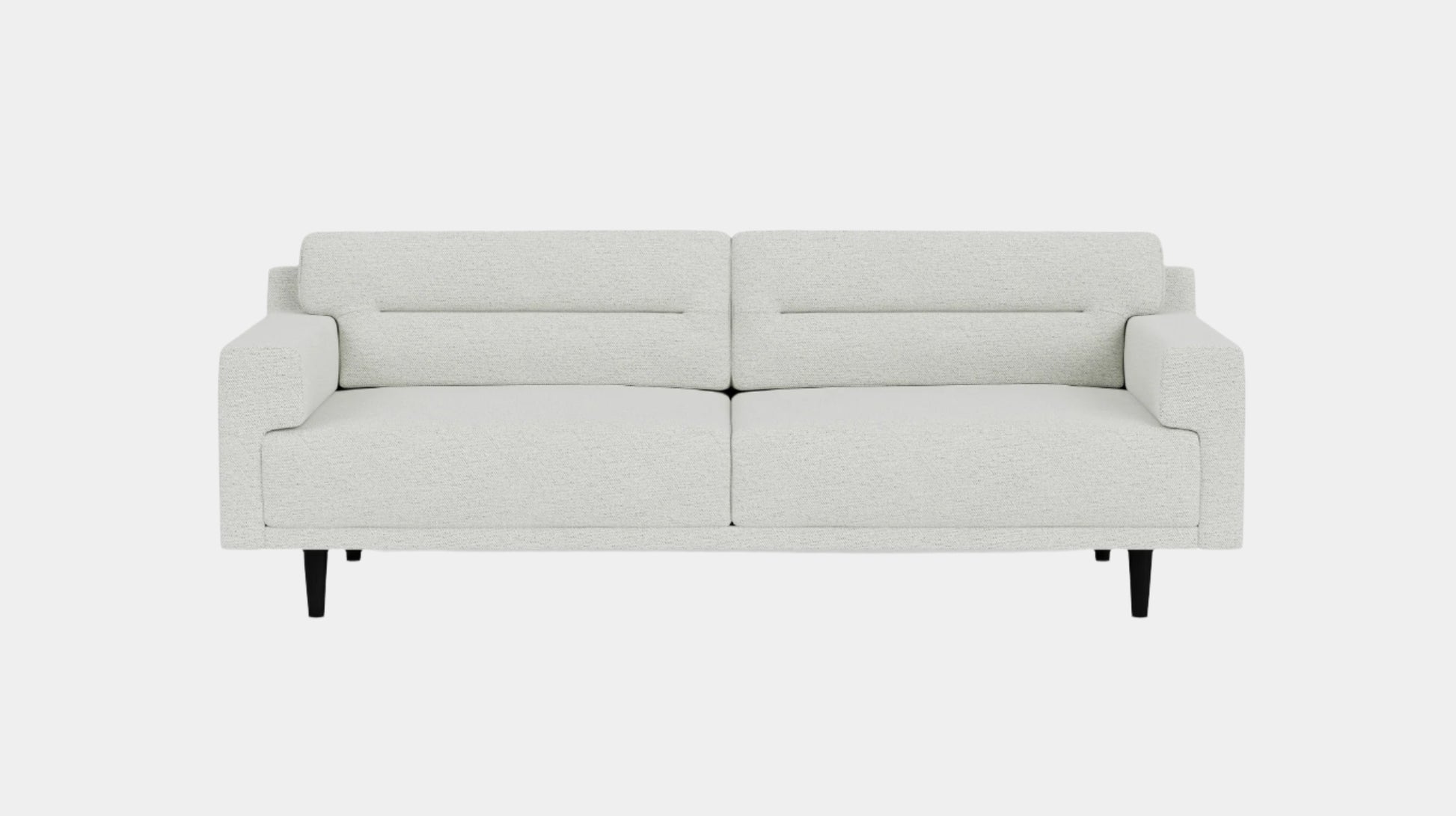 Remi Sofa - Arctic Wolf - Black leg  Image - 1