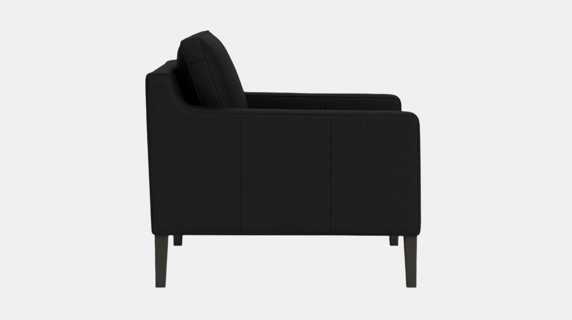 Skye Chair - Rein Basalt - Onyx Leg Image - 2
