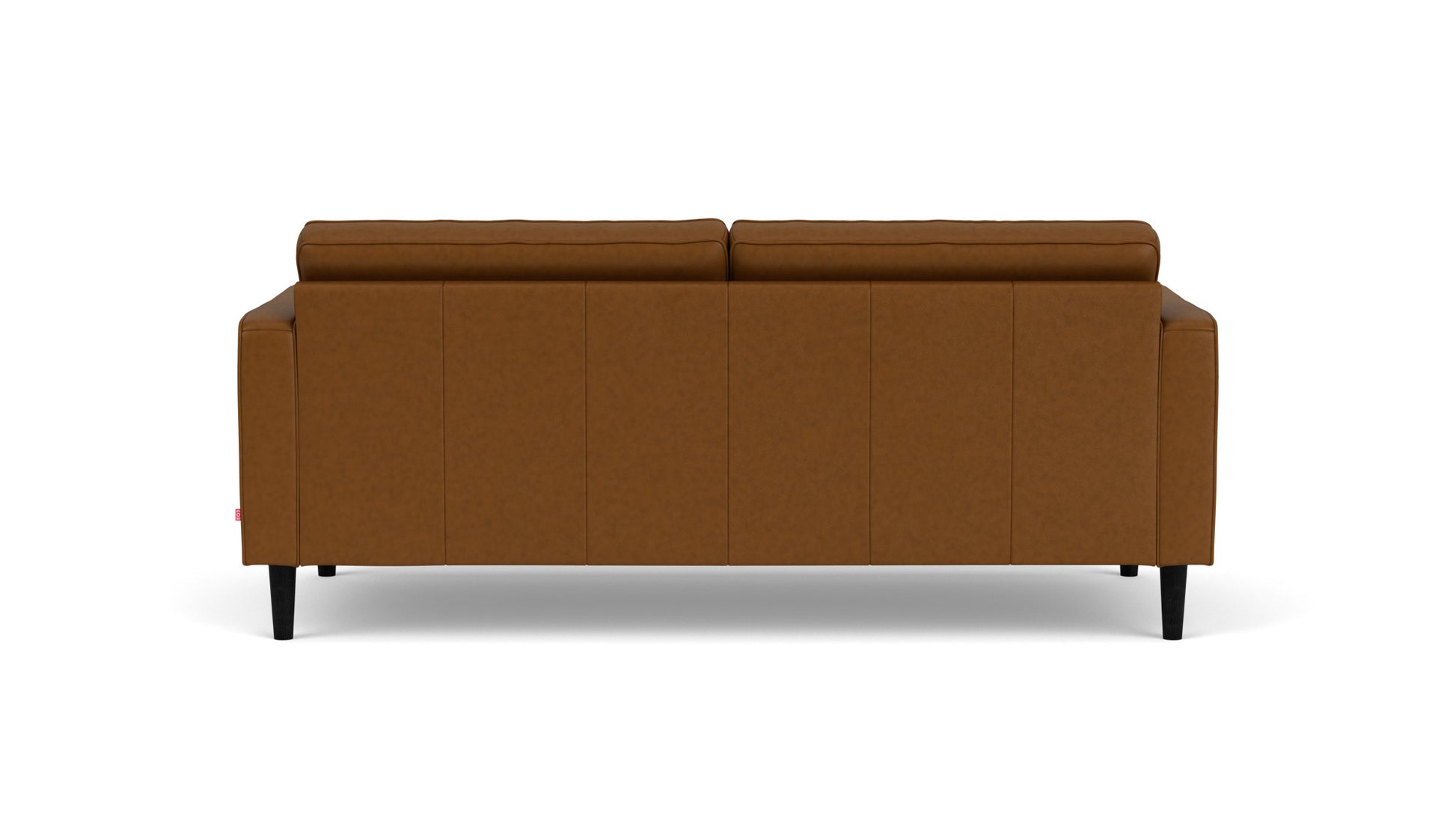 Reverie Apartment Sofa - Classic Sahara leather   - Ash Black leg  Image - 3